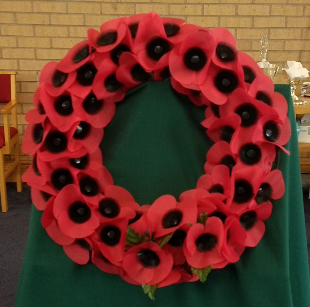 poppy wreath