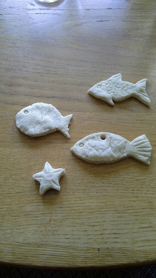 Salt dough fish