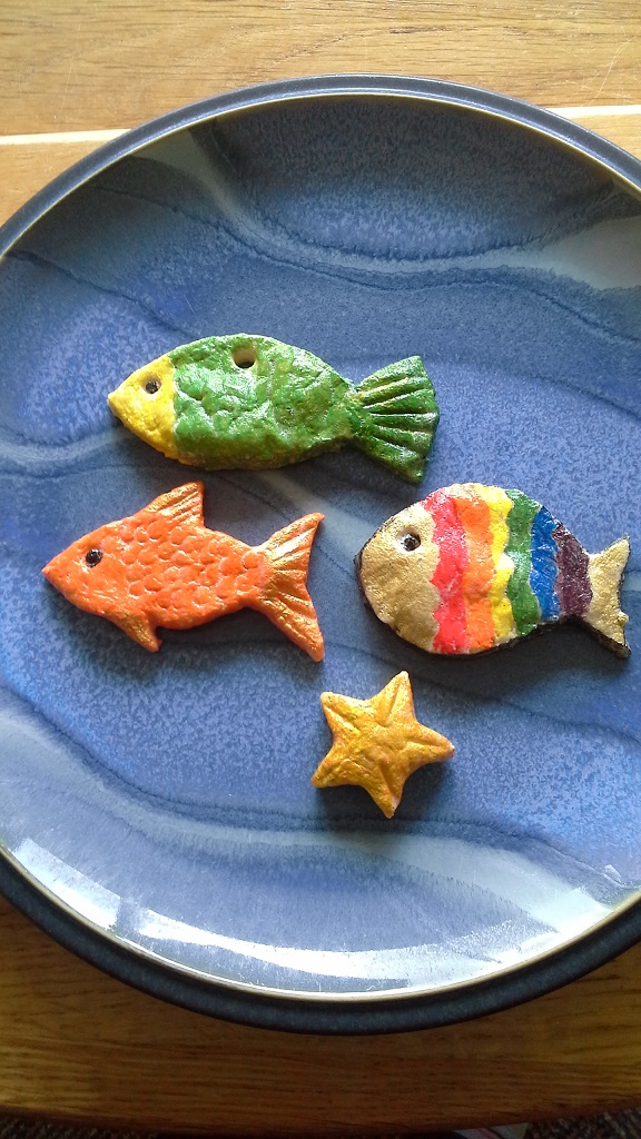 Salt dough fish 2